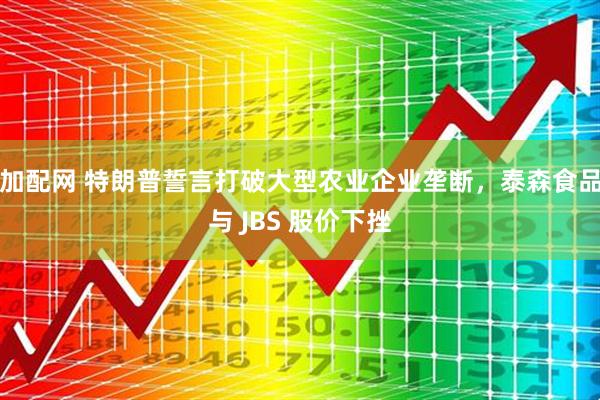 加配网 特朗普誓言打破大型农业企业垄断，泰森食品与 JBS 股价下挫